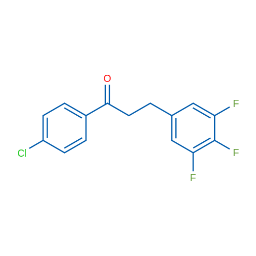 4'-Chloro-3-(3,4,5-trifluorophenyl)propiophenone 1g