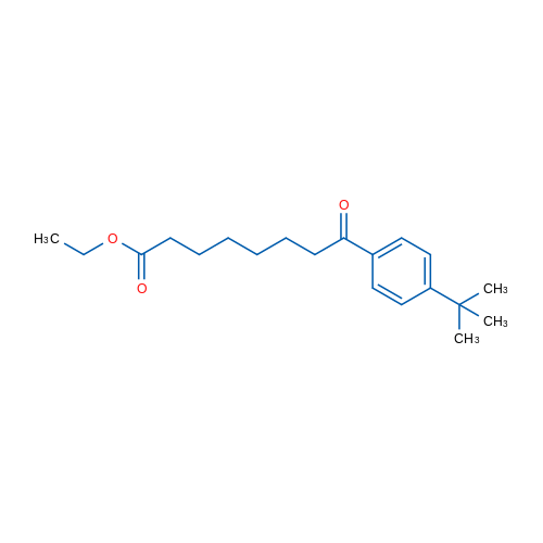 Ethyl 8-(4-t-butylphenyl)-8-oxooctanoate 1g