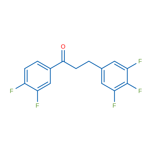 3',4'-Difluoro-3-(3,4,5-trifluorophenyl)propiophenone 1g
