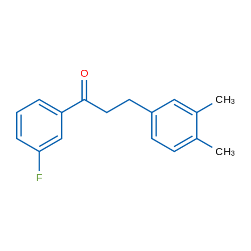 3-(3,4-Dimethylphenyl)-3'-fluoropropiophenone 1g