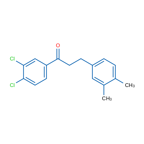 3',4'-Dichloro-3-(3,4-dimethylphenyl)propiophenone 1g