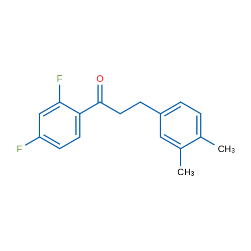 2',4'-Difluoro-3-(3,4-dimethylphenyl)propiophenone 1g