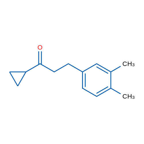 Cyclopropyl 2-(3,4-dimethylphenyl)ethyl ketone 1g