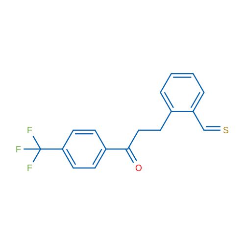 3-(2-Thiomethylphenyl)-4'-trifluoromethylpropiophenone 1g