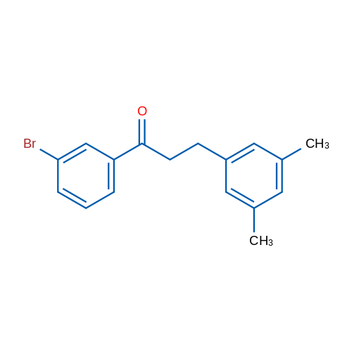 3'-Bromo-3-(3,5-dimethylphenyl)propiophenone 1g