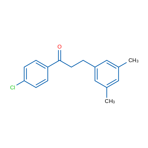4'-Chloro-3-(3,5-dimethylphenyl)propiophenone 1g