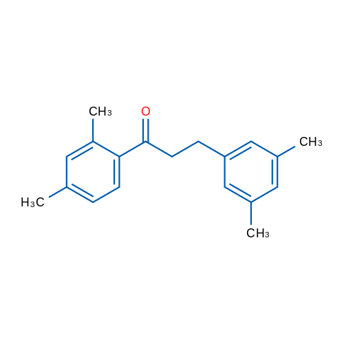 2',4'-Dimethyl-3-(3,5-dimethylphenyl)propiophenone 1g
