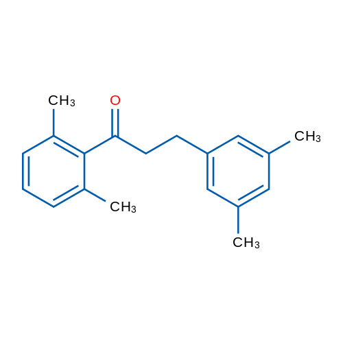 2',6'-Dimethyl-3-(3,5-dimethylphenyl)propiophenone 1g