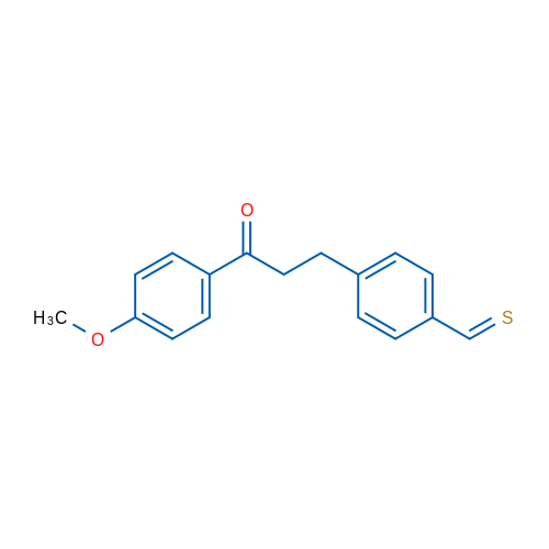 4'-Methoxy-3-(4-thiomethylphenyl)propiophenone 1g
