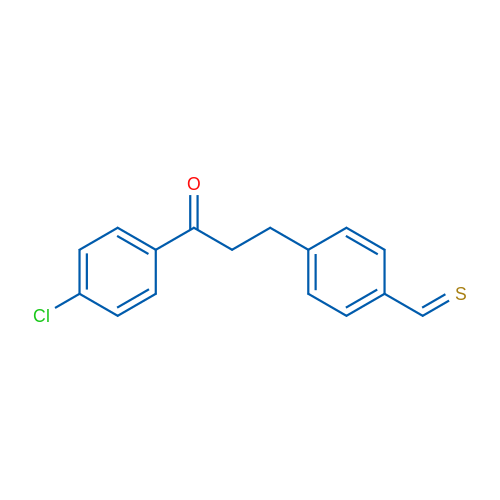 4'-Chloro-3-(4-thiomethylphenyl)propiophenone 1g