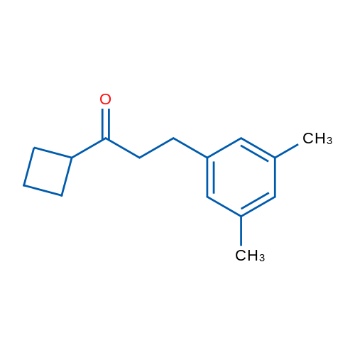 Cyclobutyl 2-(3,5-dimethylphenyl)ethyl ketone 1g