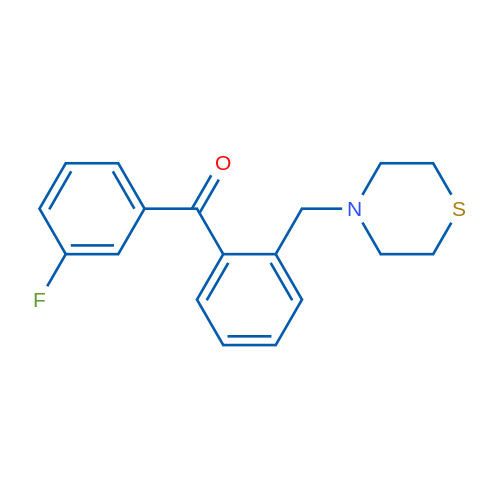 3'-Fluoro-2-thiomorpholinomethyl benzophenone 1g