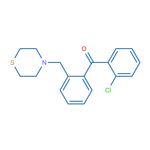 2-Chloro-2'-thiomorpholinomethyl benzophenone 1g