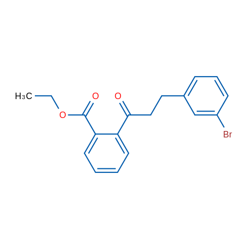 Ethyl 2-(3-(3-bromophenyl)propanoyl)benzoate 1g