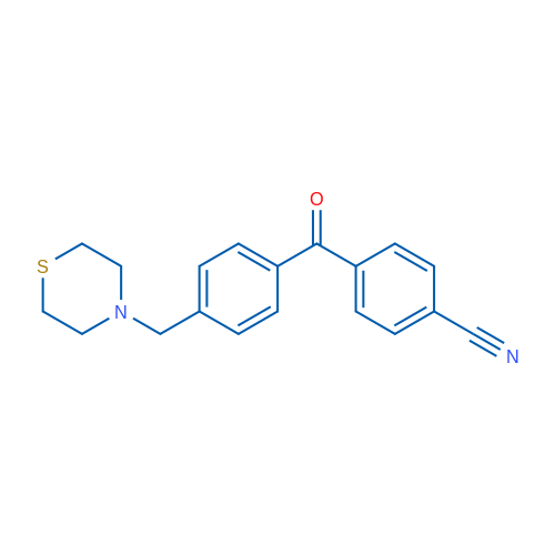 4-Cyano-4'-thiomorpholinomethyl benzophenone 1g