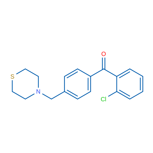 2-Chloro-4'-thiomorpholinomethyl benzophenone 1g