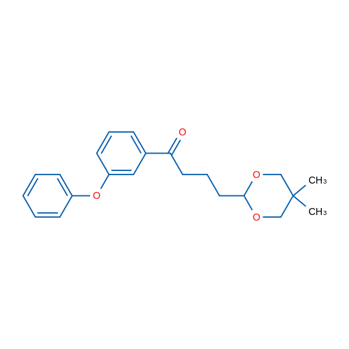 4-(5,5-Dimethyl-1,3-dioxan-2-yl)-3'-phenoxybutyrophenone 1g