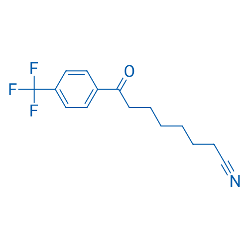 8-Oxo-8-(4-trifluoromethylphenyl)octanenitrile 1g