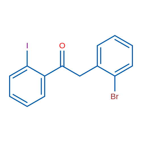 2-(2-Bromophenyl)-2'-iodoacetophenone 1g