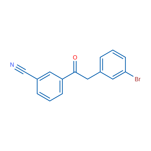 2-(3-Bromophenyl)-3'-cyanoacetophenone 1g