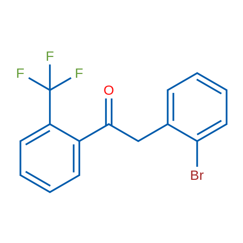 2-(2-Bromophenyl)-2'-trifluoromethylacetophenone 5g