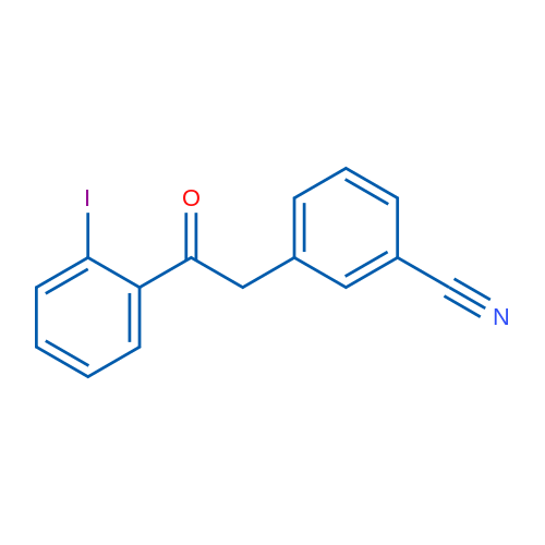 2-(3-Cyanophenyl)-2'-iodoacetophenone 1g