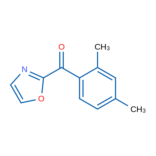 2-(2,4-Dimethylbenzoyl)oxazole 1g