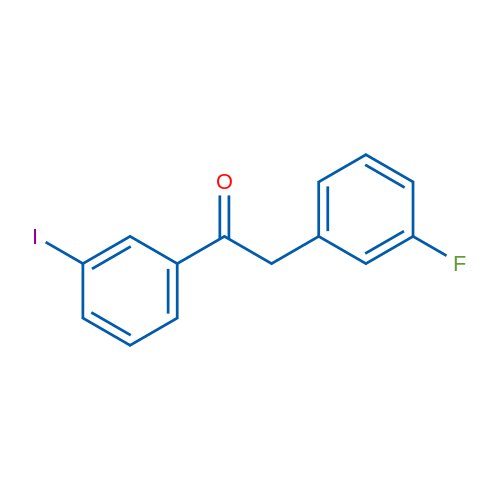 2-(3-Fluorophenyl)-3'-iodoacetophenone 1g