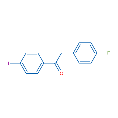 2-(4-Fluorophenyl)-4'-iodoacetophenone 1g