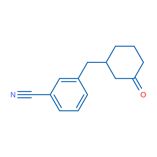 3-[(3-Oxocyclohexyl)methyl]benzonitrile 1g