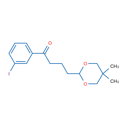 4-(5,5-Dimethyl-1,3-dioxan-2-yl)-3'-iodobutyrophenone 1g