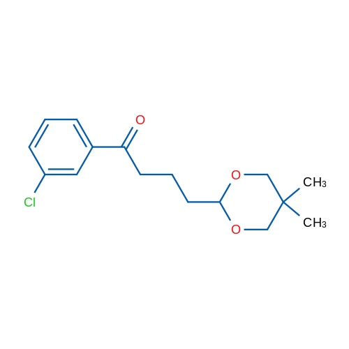 3'-Chloro-4-(5,5-dimethyl-1,3-dioxan-2-yl)butyrophenone 1g