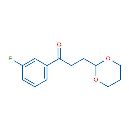 3-(1,3-Dioxan-2-yl)-3'-fluoropropiophenone 1g