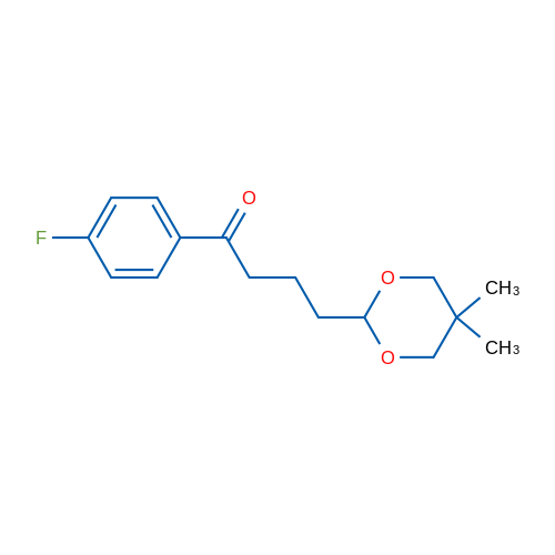 4-(5,5-Dimethyl-1,3-dioxan-2-yl)-4'-fluorobutyrophenone 1g