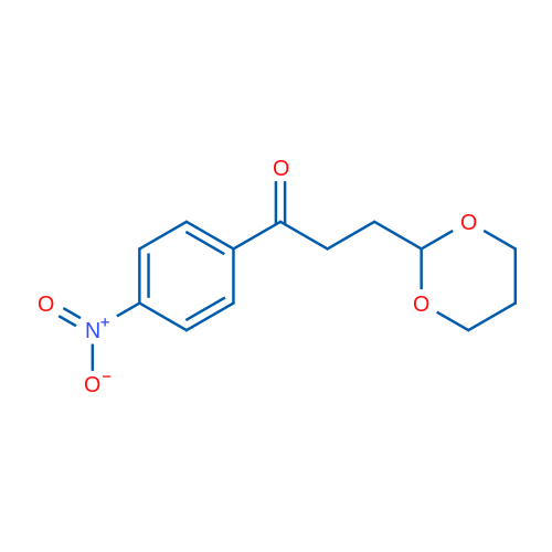 3-(1,3-Dioxan-2-yl)-4'-nitropropiophenone 1g