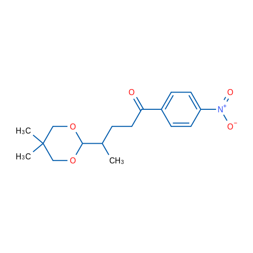 4-(5,5-Dimethyl-1,3-dioxan-2-yl)-4'-nitrovalerophenone 1g