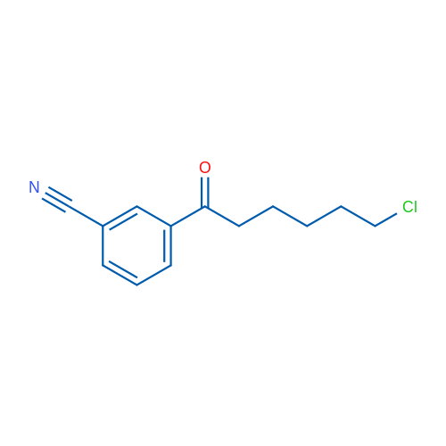 6-Chloro-1-(3-cyanophenyl)-1-oxohexane 1g