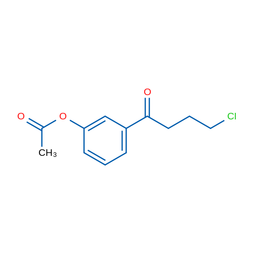 3'-Acetoxy-4-chlorobutyrophenone 1g
