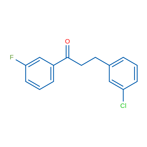 3-(3-Chlorophenyl)-3'-fluoropropiophenone 1g