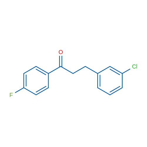 3-(3-Chlorophenyl)-4'-fluoropropiophenone 1g