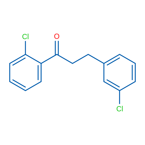 2'-Chloro-3-(3-chlorophenyl)propiophenone 1g