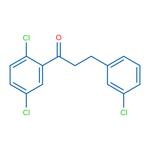 3-(3-Chlorophenyl)-2',5'-dichloropropiophenone 1g