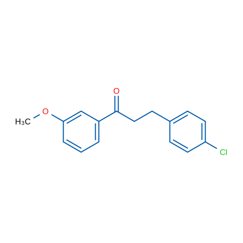 3-(4-Chlorophenyl)-3'-methoxypropiophenone 1g