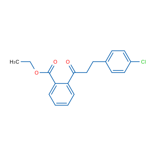 3-(4-Chlorophenyl)-2'-carboethoxypropiophenone 1g