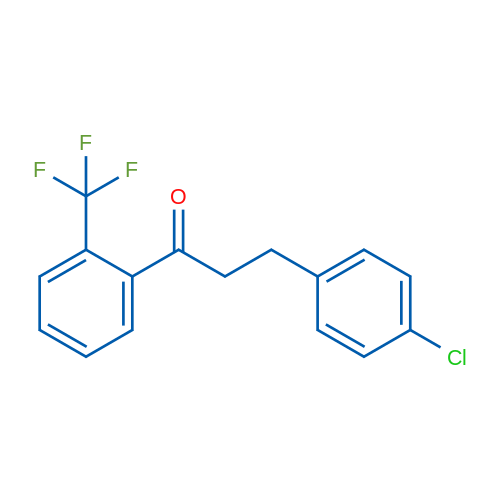 3-(4-Chlorophenyl)-2'-trifluoromethylpropiophenone 1g