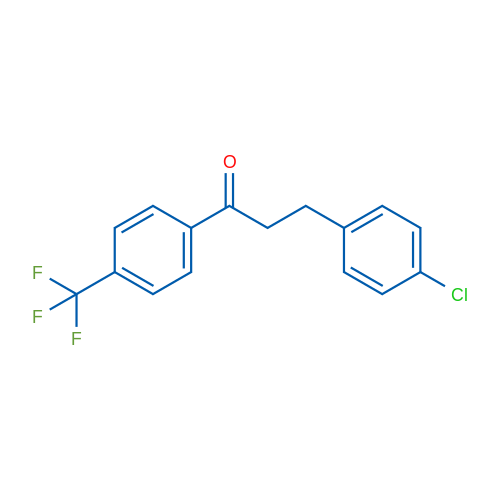 3-(4-Chlorophenyl)-4'-trifluoromethylpropiophenone 1g