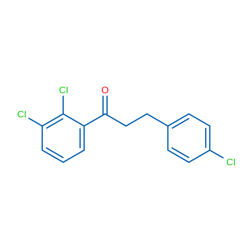 3-(4-Chlorophenyl)-2',3'-dichloropropiophenone 1g