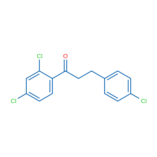 3-(4-Chlorophenyl)-2',4'-dichloropropiophenone 1g