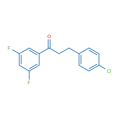 3-(4-Chlorophenyl)-3',5'-difluoropropiophenone 1g