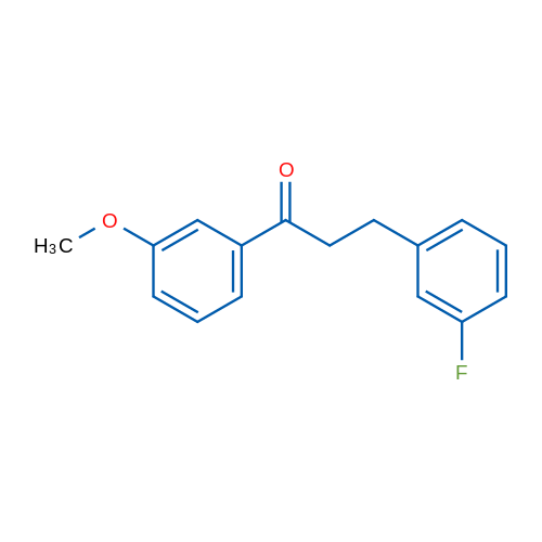 3-(3-Fluorophenyl)-3'-methoxypropiophenone 1g